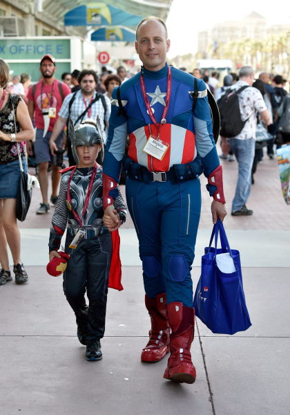 Лучшие костюмы фестиваля Comic Con 2014 (36 фото)