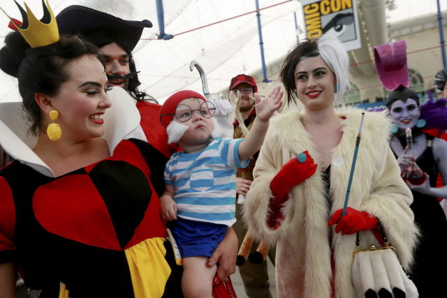 Лучшие костюмы фестиваля Comic Con 2014 (36 фото)