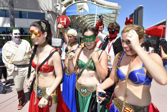 Лучшие костюмы фестиваля Comic Con 2014 (36 фото)