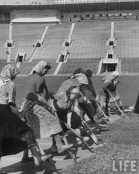 Москвички в 1956 году (52 фото)