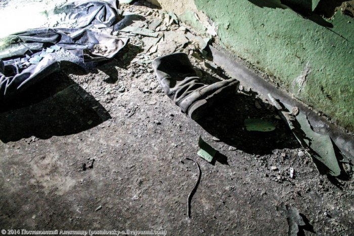 Подвал больницы МСЧ-126 в Припяти
