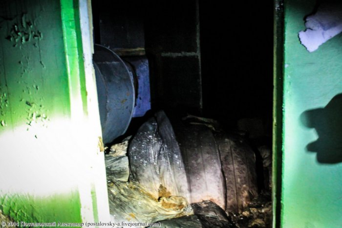 Подвал больницы МСЧ-126 в Припяти