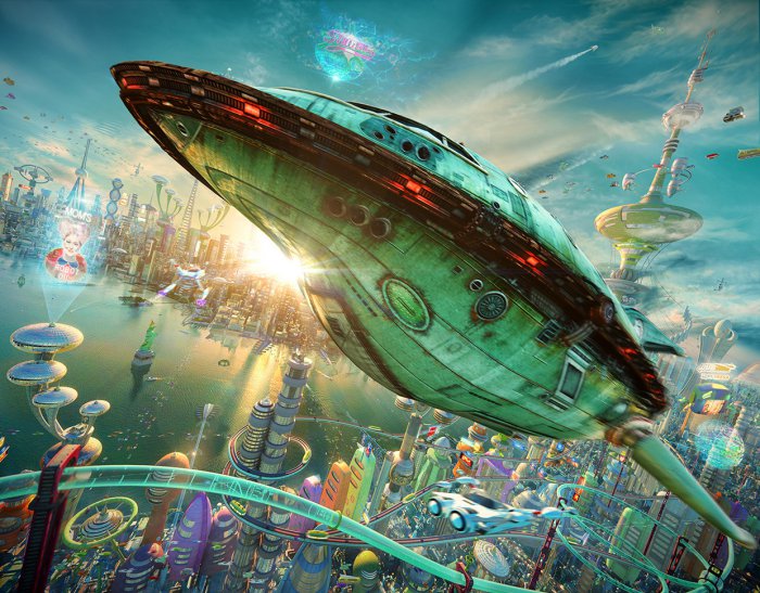 Futurama в 3D