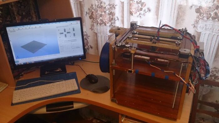 Российский школьник собрал 3D-принтер своими руками