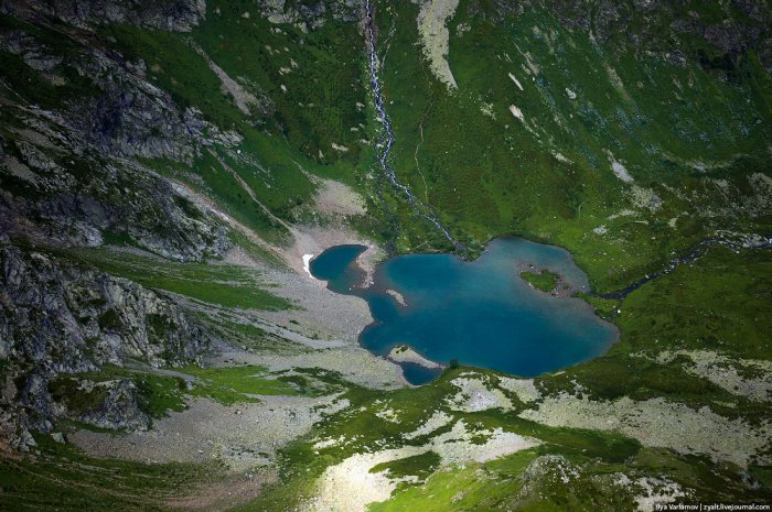 Архыз, главный Кавказский хребет и Софийский ледник (43 фото)