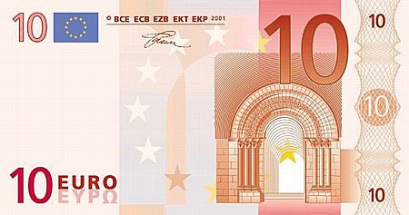 Обновилась купюра €10