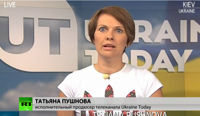 Продюсер Ukraine Today обвинила RT в гибели жителей Украины