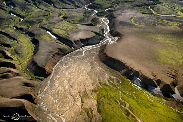 Пейзажи Исландии в фотографиях Сары Мартинет