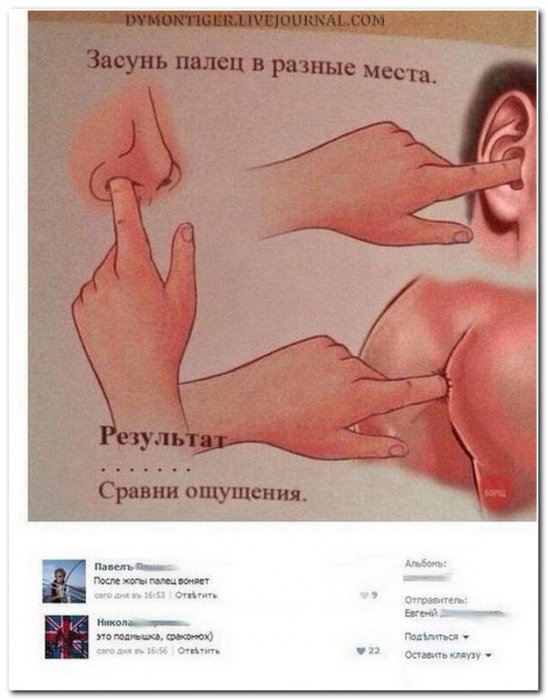 Смешные комментарии из социальных сетей