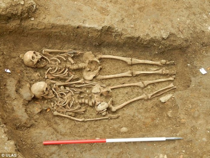Обнаружена пара, не расстававшаяся на протяжении 700 лет