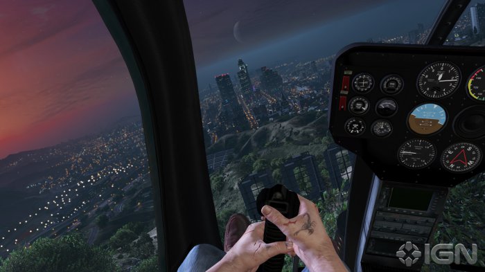 Видео - сравнение GTA 5 на PS3 и PS4(+скриншоты)