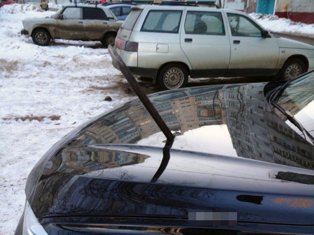 Война за парковочное место