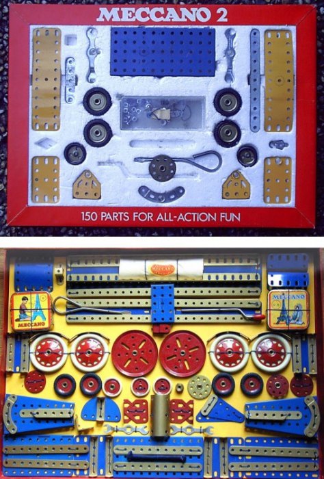 Конструктор Meccano, он же "Юность"