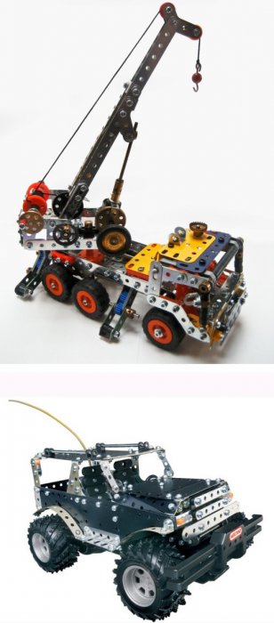 Конструктор Meccano, он же "Юность"