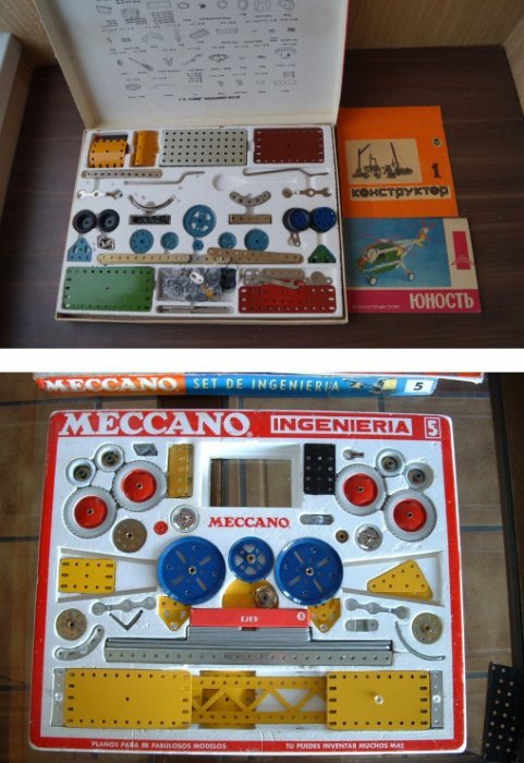 Конструктор Meccano, он же "Юность"