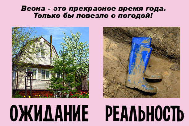 Майские праздники: ожидание и реальность