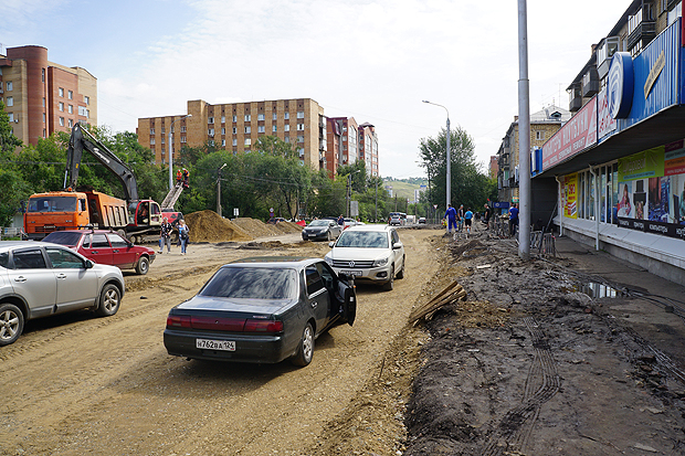 Реконструкция пр. Свободного: пешеходам станет тесно Реконструкция пр. Свободного: пешеходам станет тесно