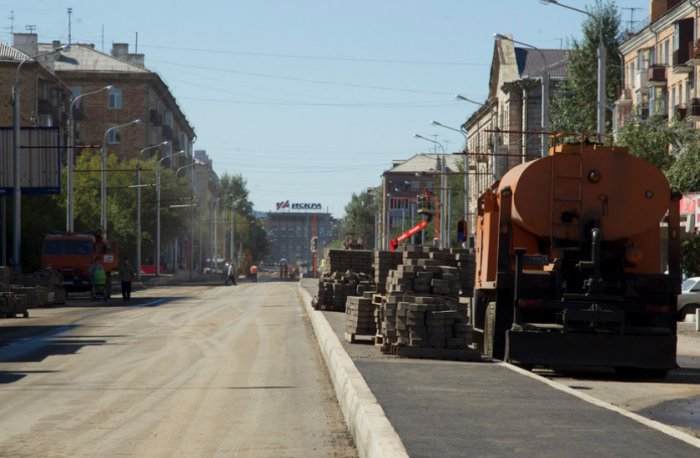 В сентябре откроют движение на проспекте Свободный