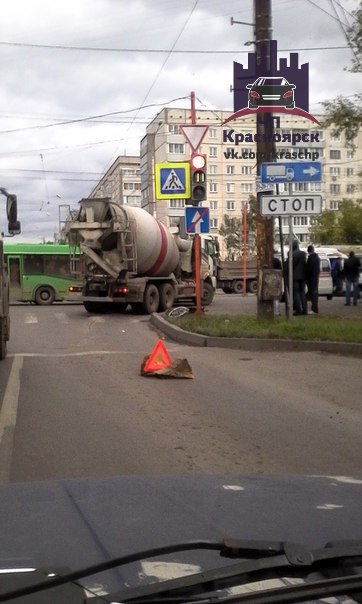 В Красноярске сбили инвалида на коляске