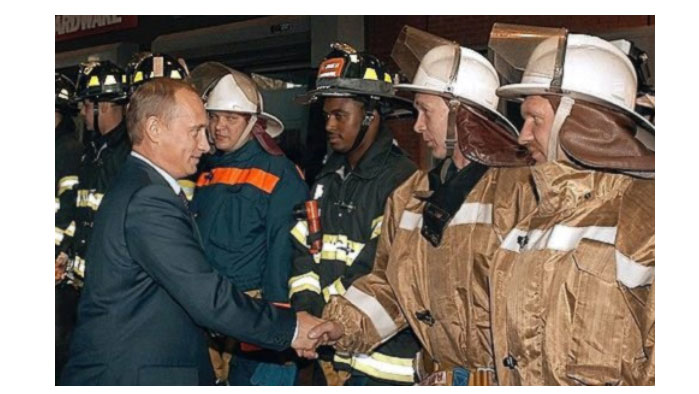 Встречи Владимира Путина с рядовыми американцами