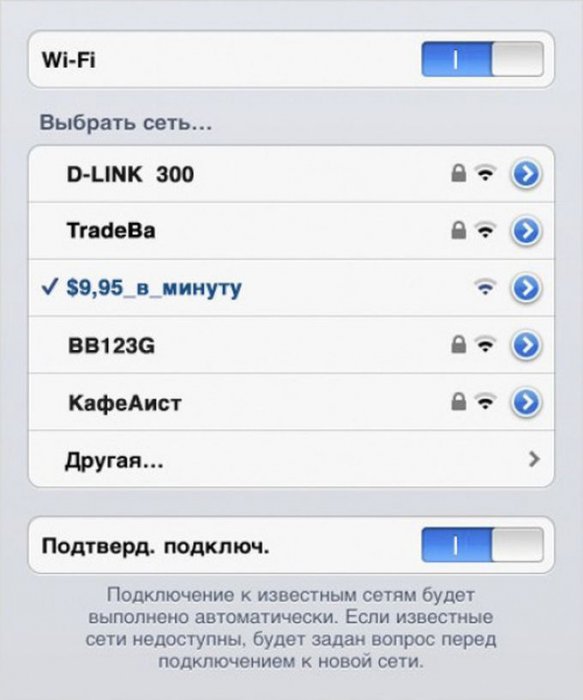 15 креативных названий Wi-Fi-сетей от наших соотечественников