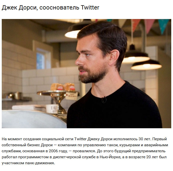 Предприниматели, добившиеся успеха после 30