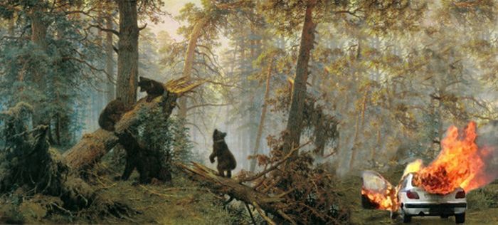 Как изменятся известные картины, если их немного дополнить