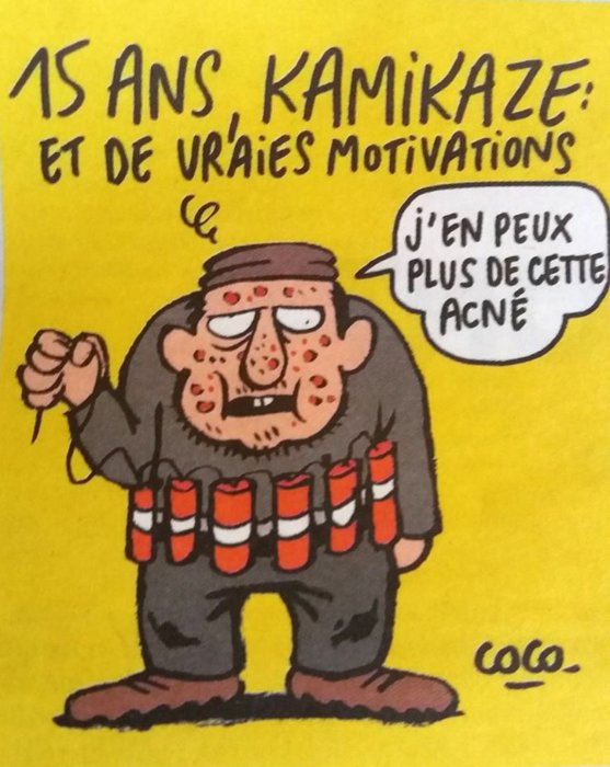 Новые рисунки в свежем номере Charlie Hebdo