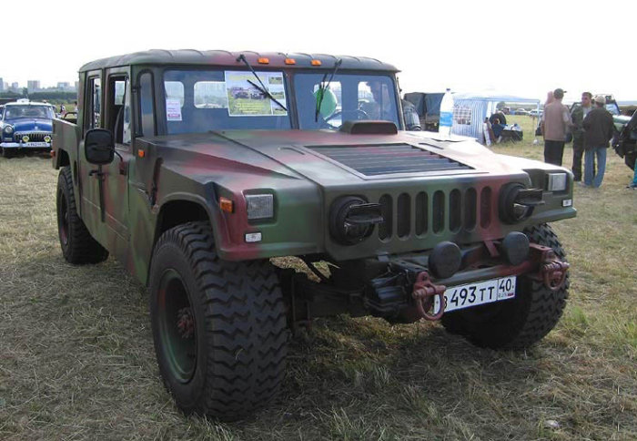 Самодельный Hummer H1 на базе ГАЗ-66