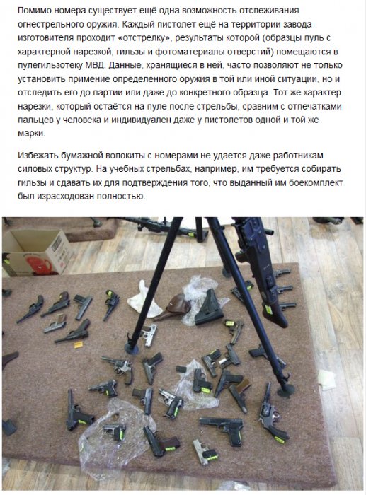Оборот огнестрельного оружия в России