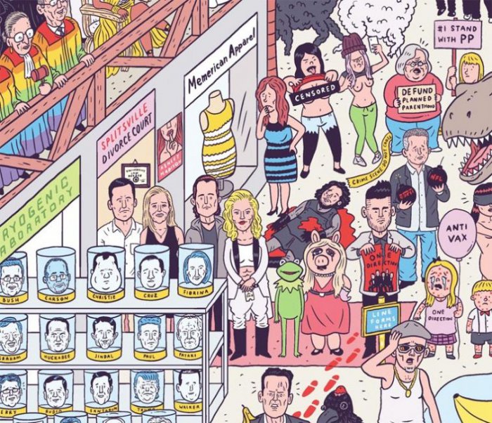 Весь 2015: только популярные новости и события этого года в одной картинке