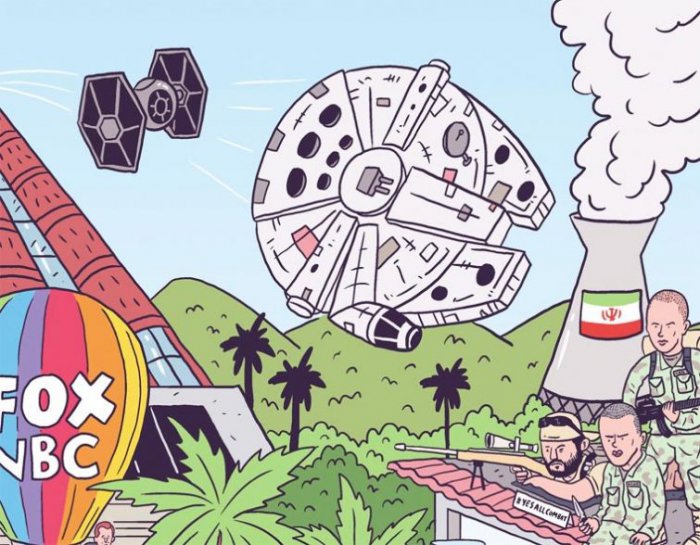 Весь 2015: только популярные новости и события этого года в одной картинке