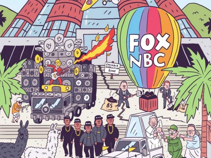 Весь 2015: только популярные новости и события этого года в одной картинке