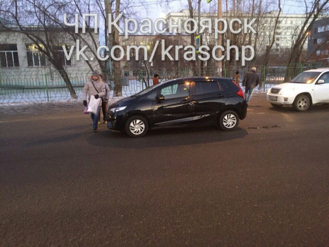 Феерическое ДТП в Красноярске 4.02.2016 Феерическое ДТП в Красноярске 4.02.2016