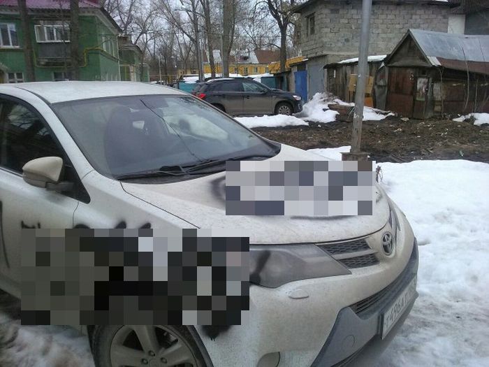 Борьба с хаотичной парковкой в Самаре