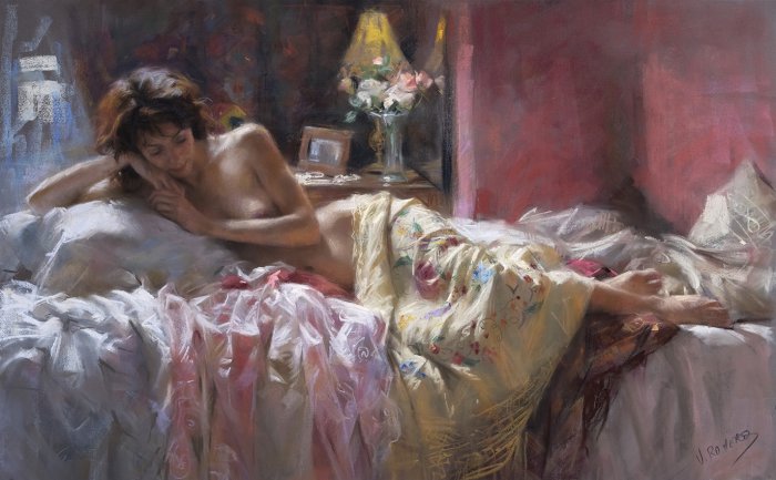 Художник Vicente Romero Redondo 
