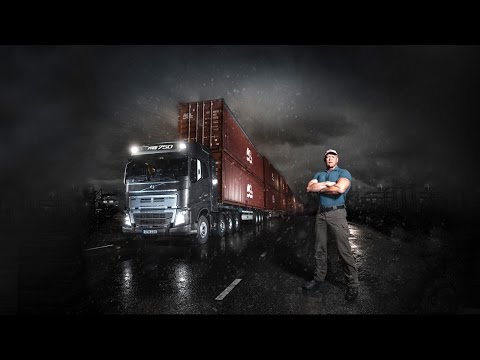 Грузовик Volvo потянул 750 тонн груза
