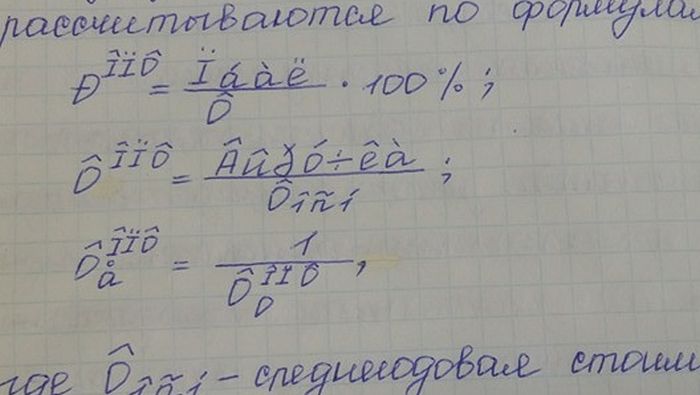 Необычная студенческая работа позабавила пользователей сети Необычная студенческая работа позабавила пользователей сети