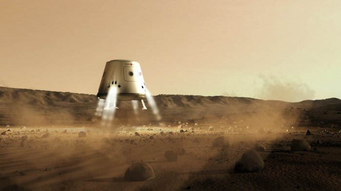 SpaceX объявила о полете на Марс