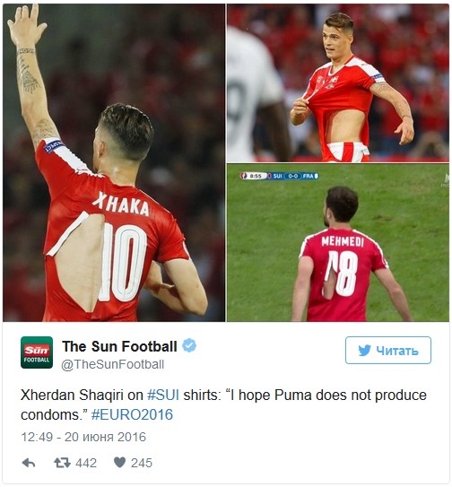 "Хорошо, что Puma не производит презервативы" "Хорошо, что Puma не производит презервативы"