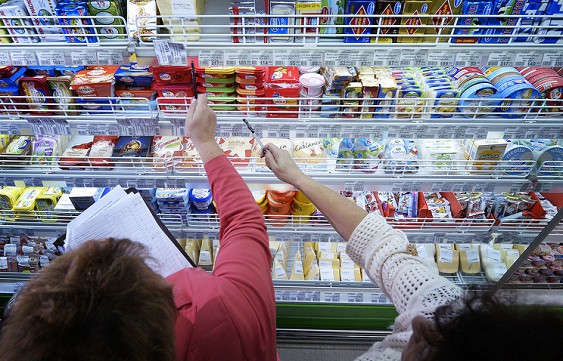  В России впервые за пять лет упали цены на продукты