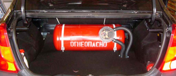 ГИБДД объявила войну автомобилям с ГБО