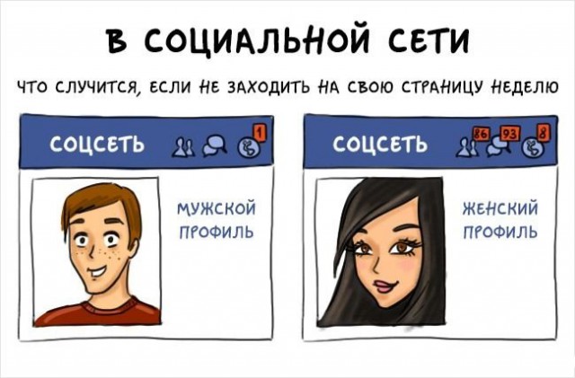 Мужчины и женщины: главные отличия