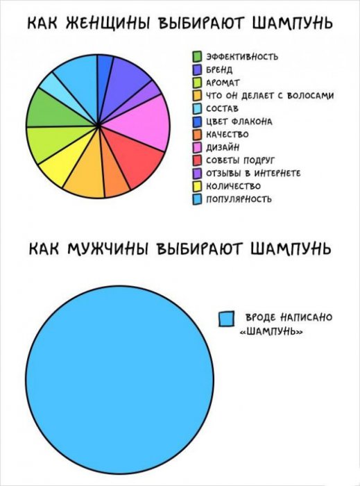 Мужчины и женщины: главные отличия
