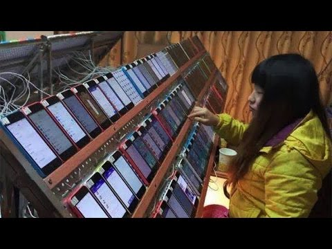 Китайская клик-ферма