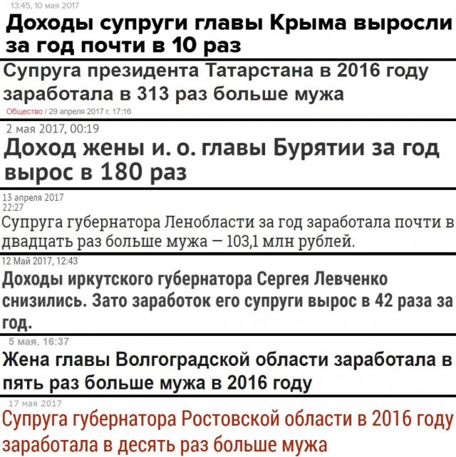 Как хорошо, что в России есть семьи, не затронутые кризисом    