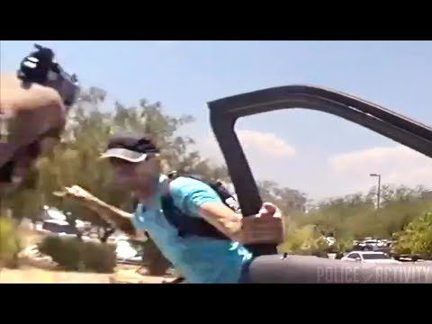 Расстрел угонщика в Лас Вегасе