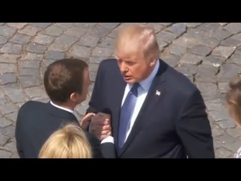 Рекордное рукопожатие Трампа