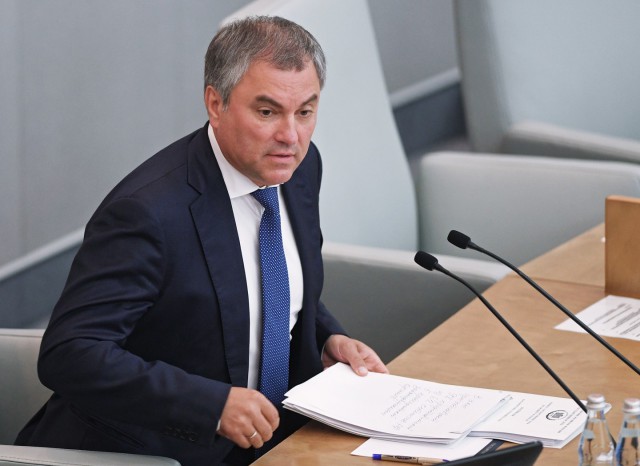 Володин призвал Минфин быстрее одобрить налог на онлайн-покупки    