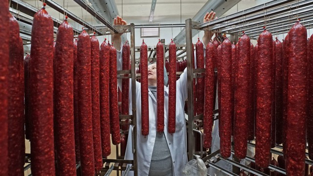 Вся колбаса в магазинах оказалась некачественной. Вся колбаса в магазинах оказалась некачественной.